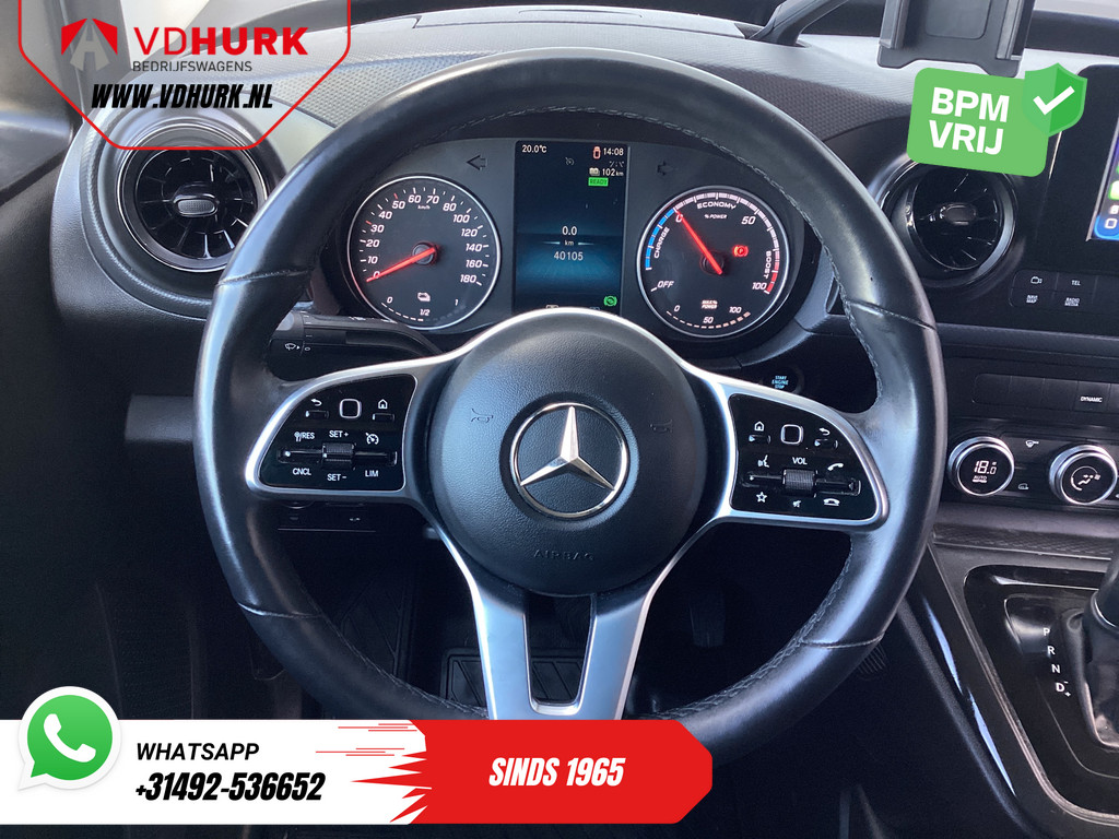 Mercedes-Benz eCitan Bestelbus 112 Pro L2 51 kWh 280 km WLTP LED/ Snellader/ 3Pers./ Stuurverw./ Voorruitverw./ Carplay/ Navi/ Camera/ Climate/ Cruise/ Trekhaa 12