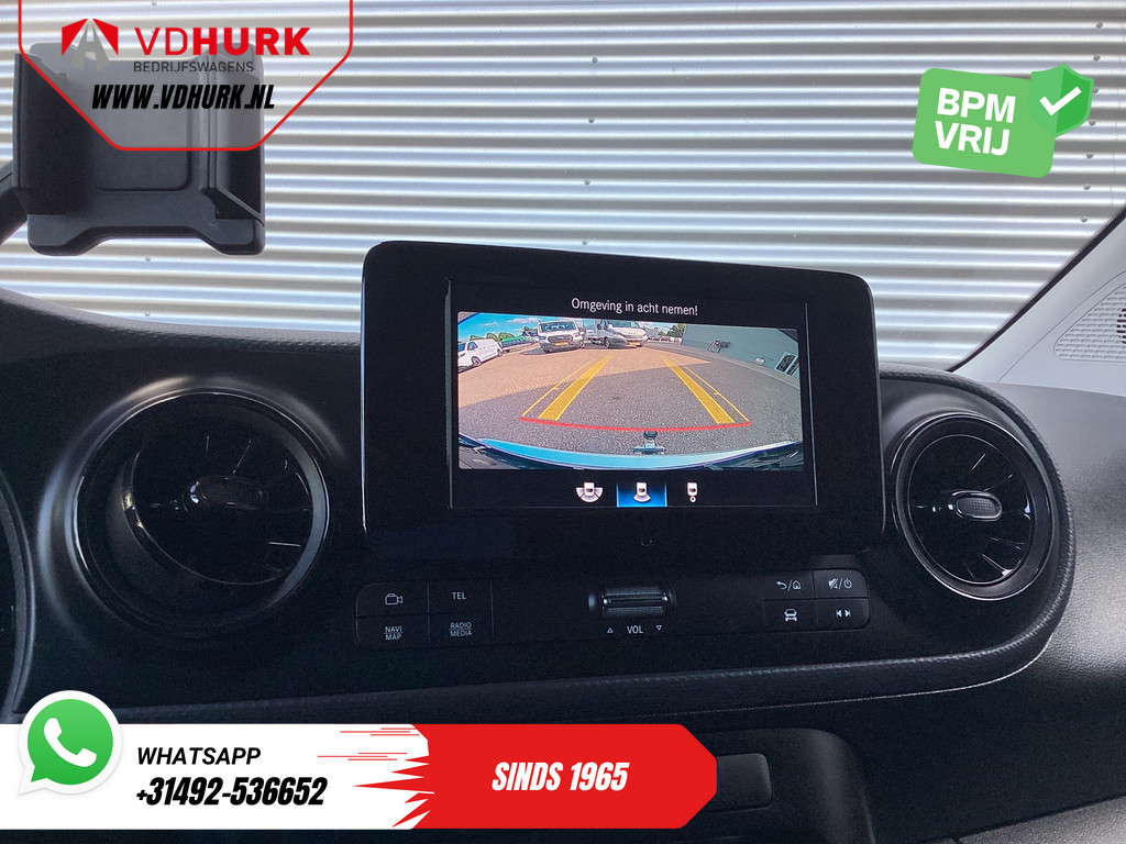 Mercedes-Benz eCitan Bestelbus 112 Pro L2 51 kWh 280 km WLTP LED/ Snellader/ 3Pers./ Stuurverw./ Voorruitverw./ Carplay/ Navi/ Camera/ Climate/ Cruise/ Trekhaa 14