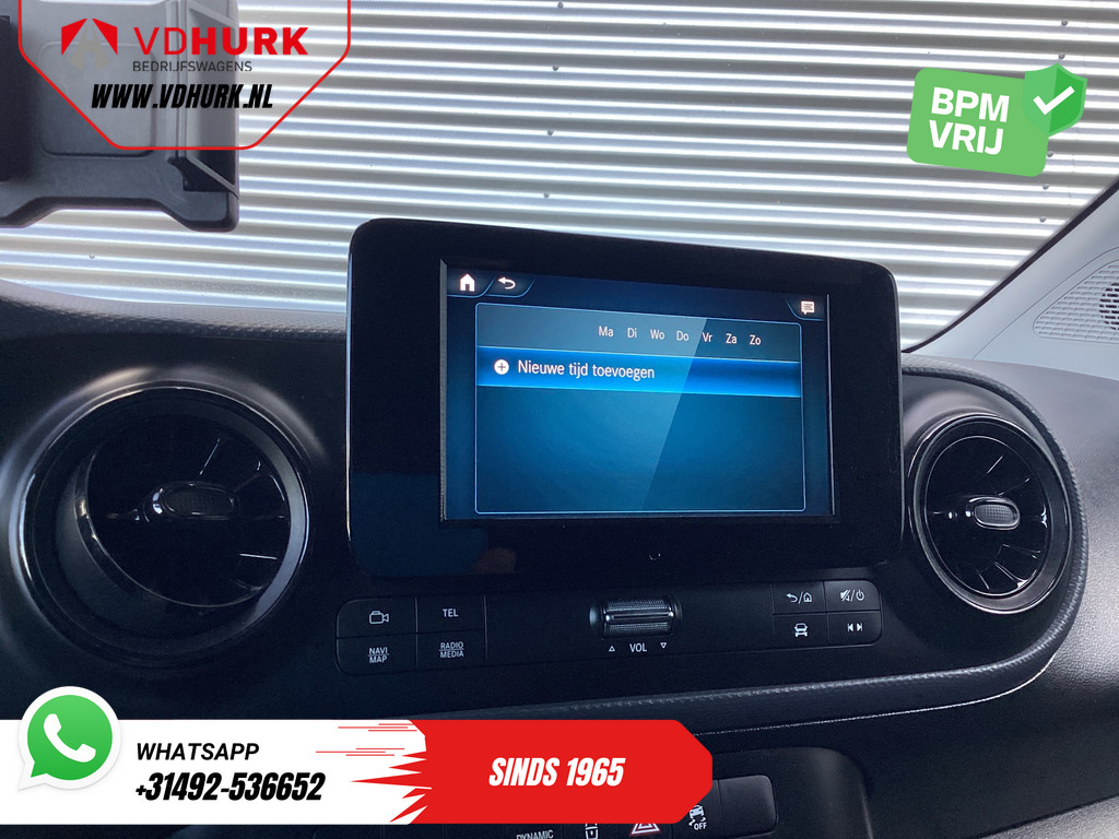 Mercedes-Benz eCitan Bestelbus 112 Pro L2 51 kWh 280 km WLTP LED/ Snellader/ 3Pers./ Stuurverw./ Voorruitverw./ Carplay/ Navi/ Camera/ Climate/ Cruise/ Trekhaa 16