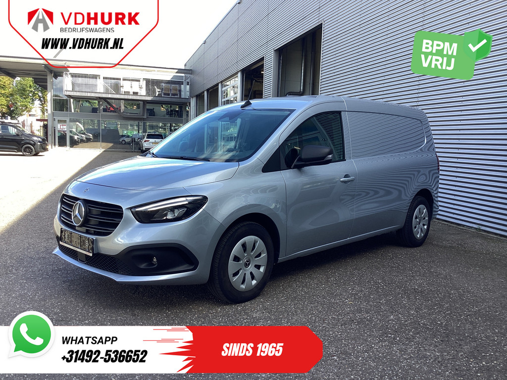 Mercedes-Benz eCitan Bestelbus 112 Pro L2 51 kWh 280 km WLTP LED/ Snellader/ 3Pers./ Stuurverw./ Voorruitverw./ Carplay/ Navi/ Camera/ Climate/ Cruise/ Trekhaa 8