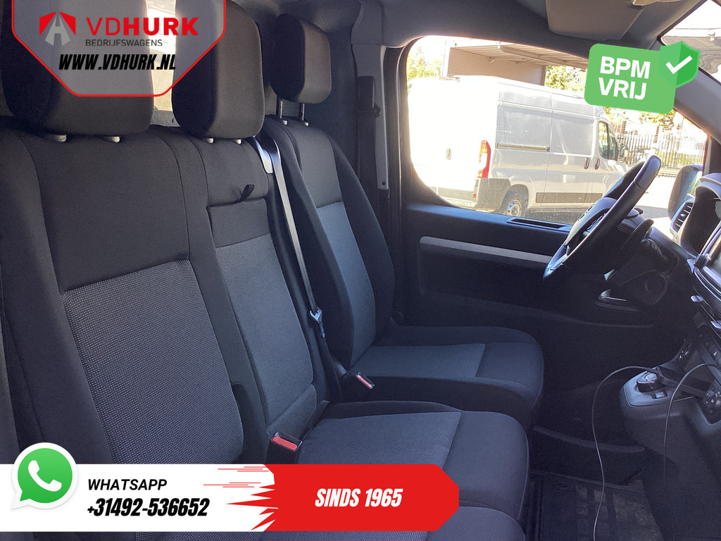 Opel Vivaro Bestelbus 2.0 HDi 145 pk L3 Aut. Xenon/ Standkachel/ Carplay/ Stoelverw./ Keyless/ Climate/ Camera/ Cruise/ 17’LMV/ PDC/ Dakdragers/ Trekh 12