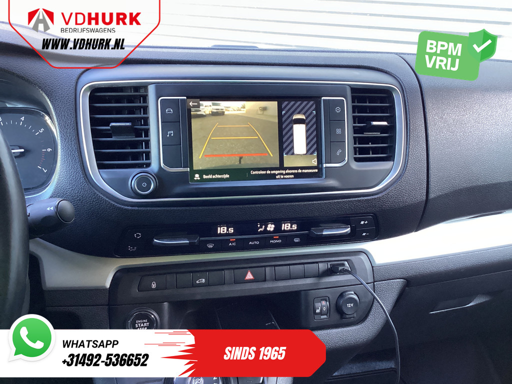 Opel Vivaro Bestelbus 2.0 HDi 145 pk L3 Aut. Xenon/ Standkachel/ Carplay/ Stoelverw./ Keyless/ Climate/ Camera/ Cruise/ 17’LMV/ PDC/ Dakdragers/ Trekh 15