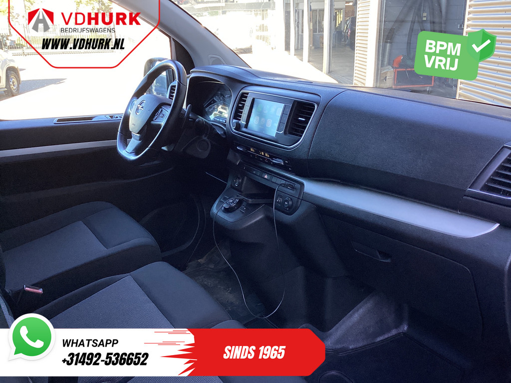 Opel Vivaro Bestelbus 2.0 HDi 145 pk L3 Aut. Xenon/ Standkachel/ Carplay/ Stoelverw./ Keyless/ Climate/ Camera/ Cruise/ 17’LMV/ PDC/ Dakdragers/ Trekh 2
