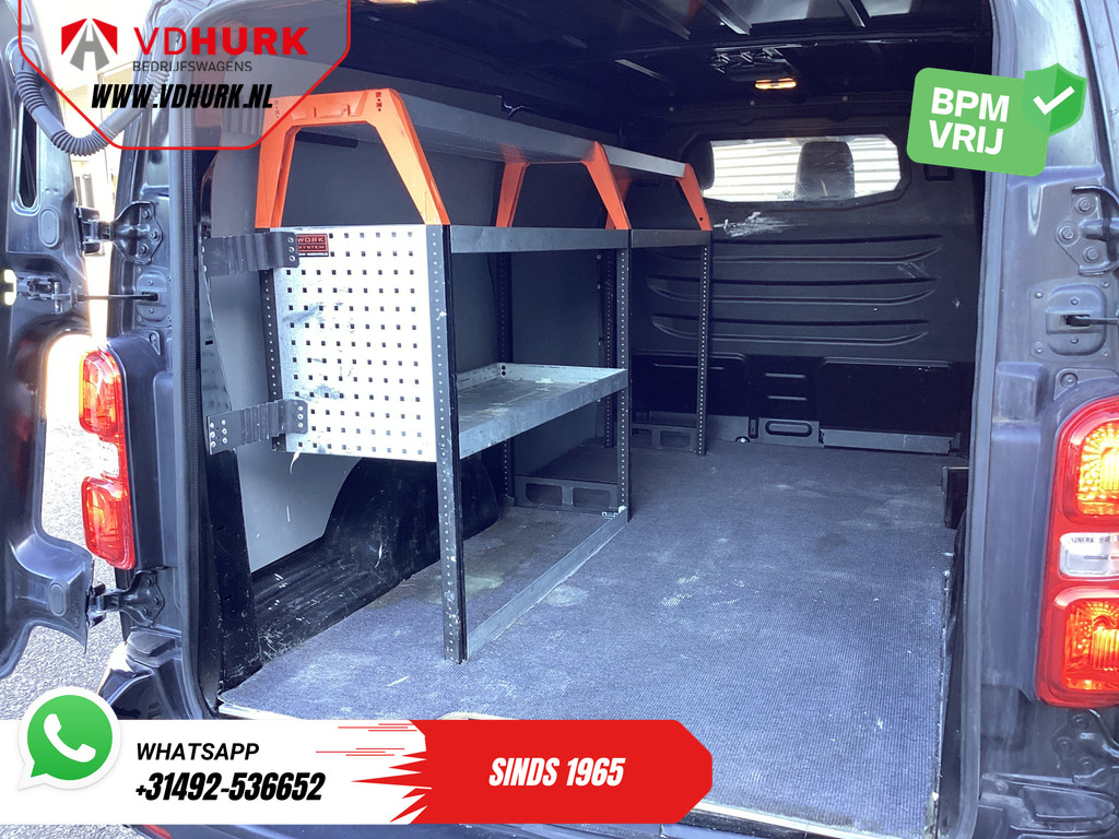 Opel Vivaro Bestelbus 2.0 HDi 145 pk L3 Aut. Xenon/ Standkachel/ Carplay/ Stoelverw./ Keyless/ Climate/ Camera/ Cruise/ 17’LMV/ PDC/ Dakdragers/ Trekh 6