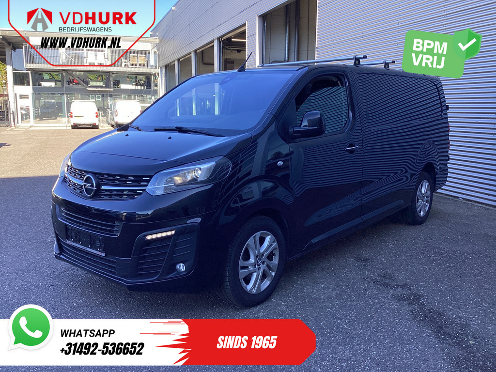 Opel Vivaro Bestelbus 2.0 HDi 145 pk L3 Aut. Xenon/ Standkachel/ Carplay/ Stoelverw./ Keyless/ Climate/ Camera/ Cruise/ 17’LMV/ PDC/ Dakdragers/ Trekh 8