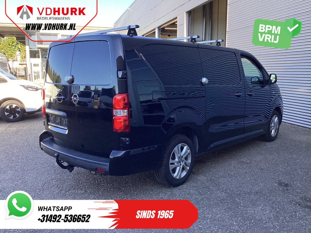 Opel Vivaro Bestelbus 2.0 HDi 145 pk L3 Aut. Xenon/ Standkachel/ Carplay/ Stoelverw./ Keyless/ Climate/ Camera/ Cruise/ 17’LMV/ PDC/ Dakdragers/ Trekh 9