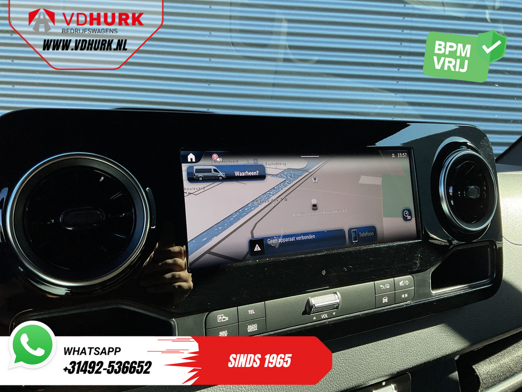 Mercedes-Benz Sprinter Bestelbus 317 CDI L2H2 Aut. LED/ 270Gr.deuren/ Stoelverw./ Navi/ Camera/ Cruise/ Airco 13