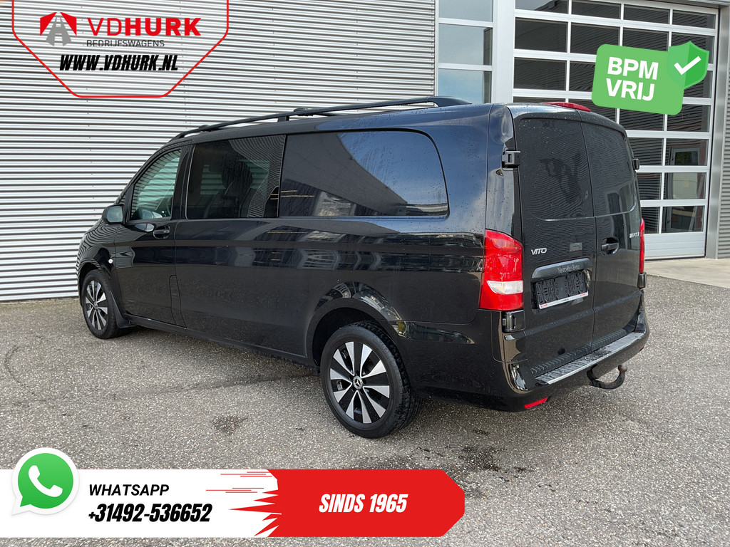 Mercedes-Benz Vito Bestelbus 116 CDI L3 Aut. DC Dubbel Cabine LED/ Adapt.Cruise/ Carplay/ Standkachel/ Stoelverw./ Climate/ Camera/ 17’LMV/ Trekhaak 1