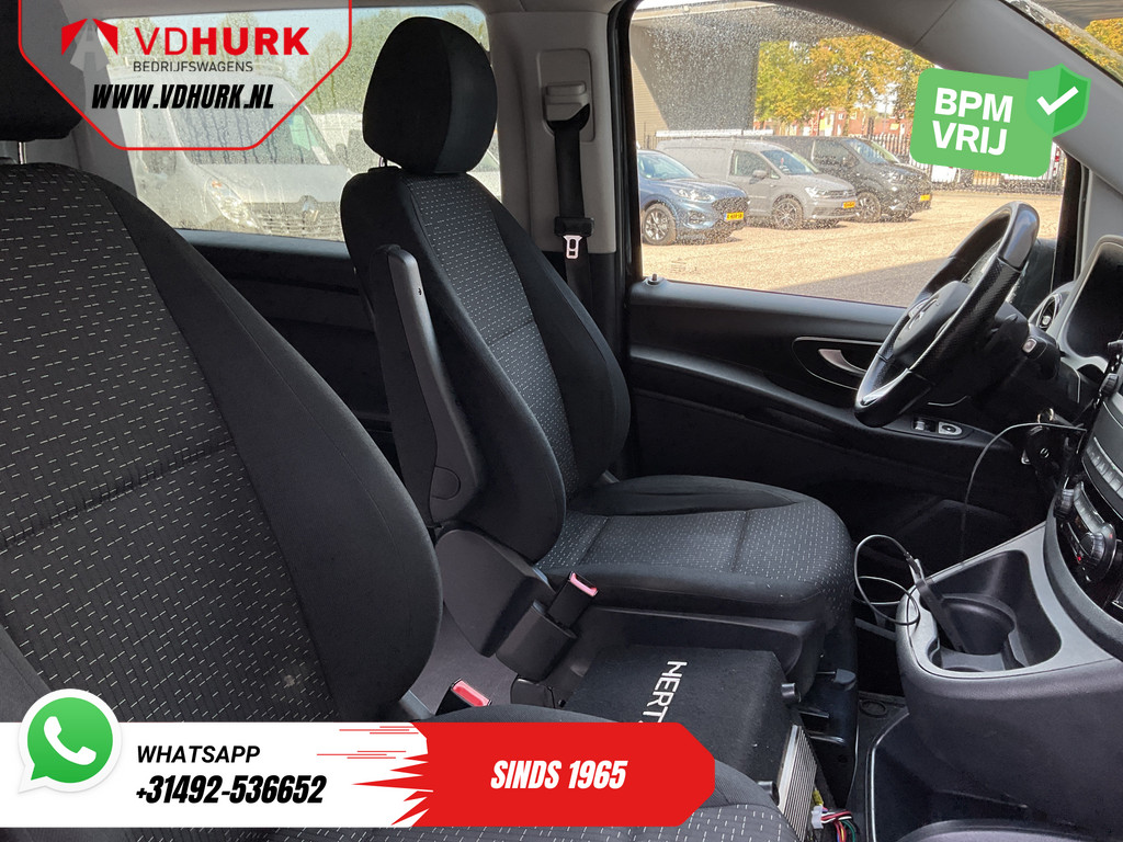 Mercedes-Benz Vito Bestelbus 116 CDI L3 Aut. DC Dubbel Cabine LED/ Adapt.Cruise/ Carplay/ Standkachel/ Stoelverw./ Climate/ Camera/ 17’LMV/ Trekhaak 10