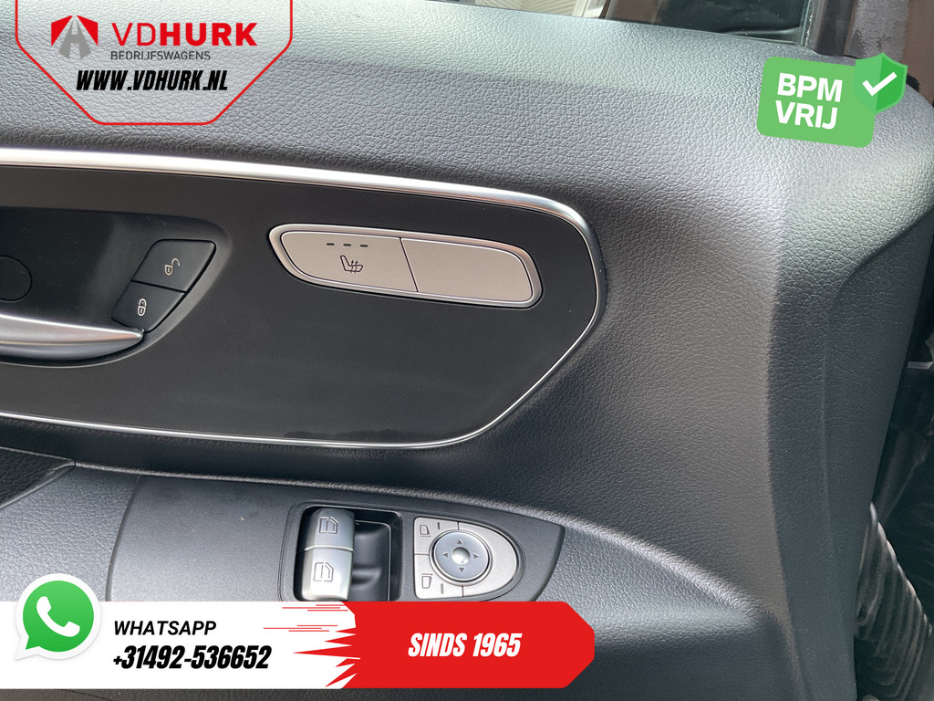 Mercedes-Benz Vito Bestelbus 116 CDI L3 Aut. DC Dubbel Cabine LED/ Adapt.Cruise/ Carplay/ Standkachel/ Stoelverw./ Climate/ Camera/ 17’LMV/ Trekhaak 16
