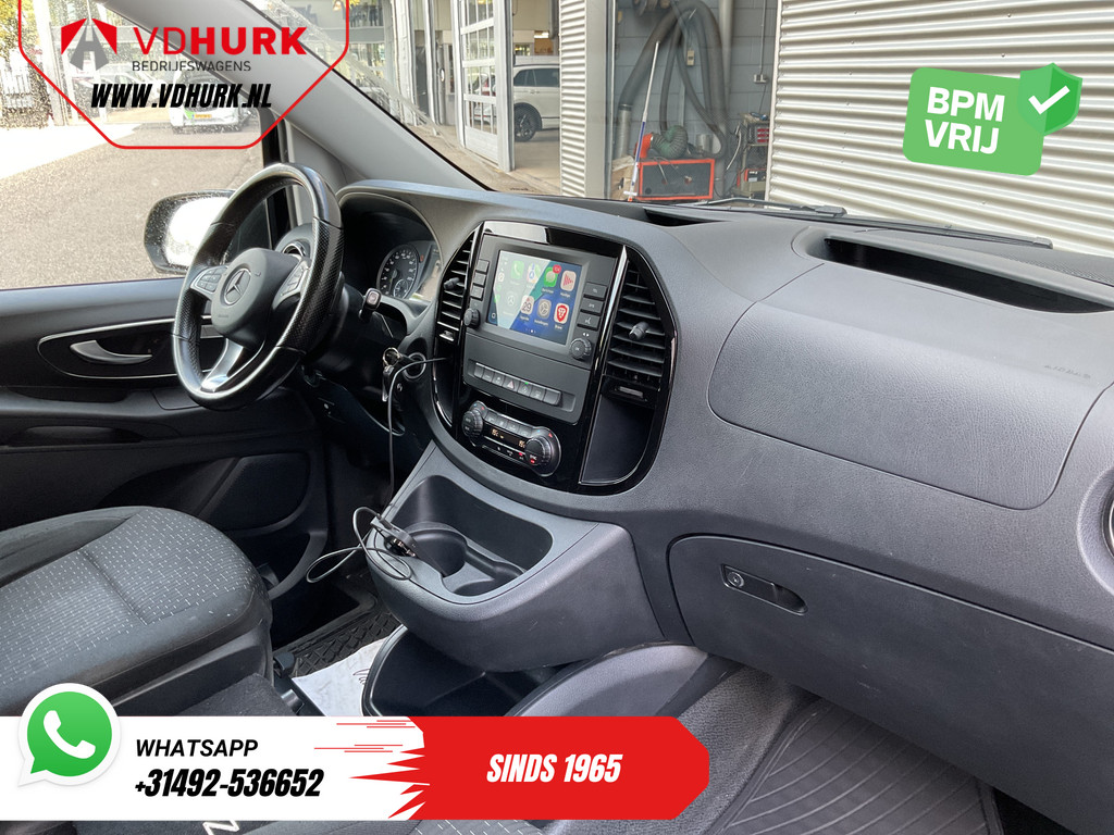 Mercedes-Benz Vito Bestelbus 116 CDI L3 Aut. DC Dubbel Cabine LED/ Adapt.Cruise/ Carplay/ Standkachel/ Stoelverw./ Climate/ Camera/ 17’LMV/ Trekhaak 2