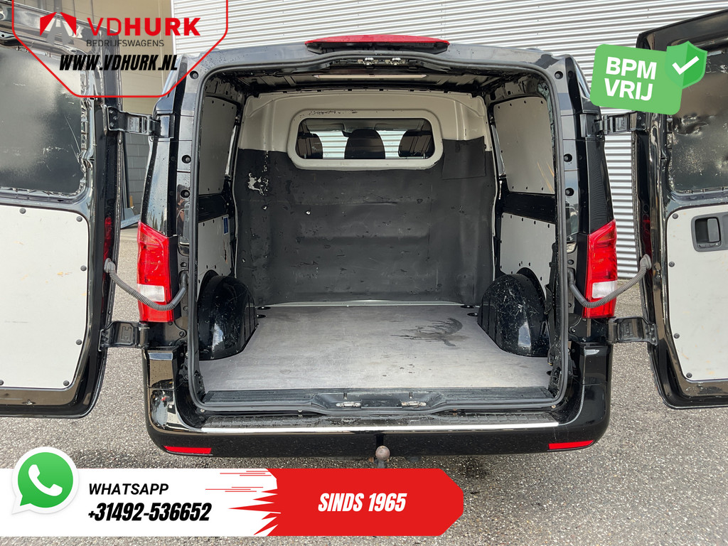 Mercedes-Benz Vito Bestelbus 116 CDI L3 Aut. DC Dubbel Cabine LED/ Adapt.Cruise/ Carplay/ Standkachel/ Stoelverw./ Climate/ Camera/ 17’LMV/ Trekhaak 4