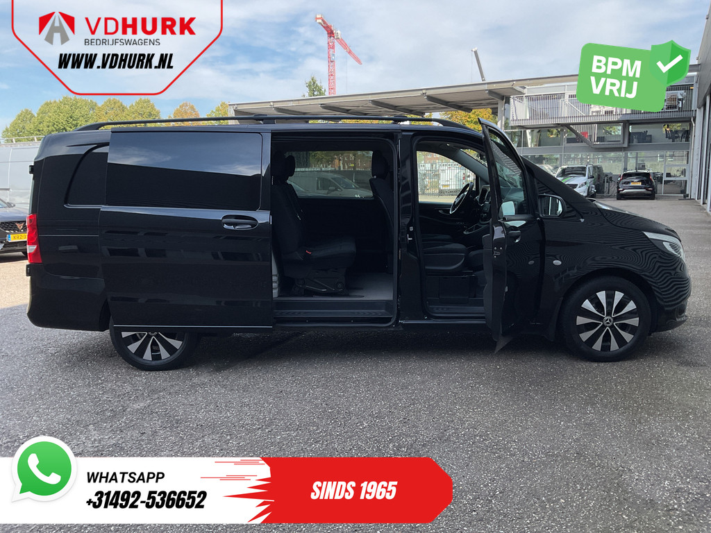 Mercedes-Benz Vito Bestelbus 116 CDI L3 Aut. DC Dubbel Cabine LED/ Adapt.Cruise/ Carplay/ Standkachel/ Stoelverw./ Climate/ Camera/ 17’LMV/ Trekhaak 5