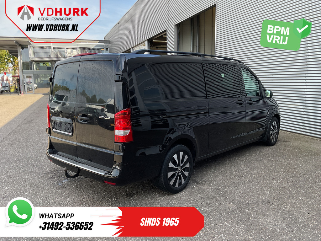 Mercedes-Benz Vito Bestelbus 116 CDI L3 Aut. DC Dubbel Cabine LED/ Adapt.Cruise/ Carplay/ Standkachel/ Stoelverw./ Climate/ Camera/ 17’LMV/ Trekhaak 8