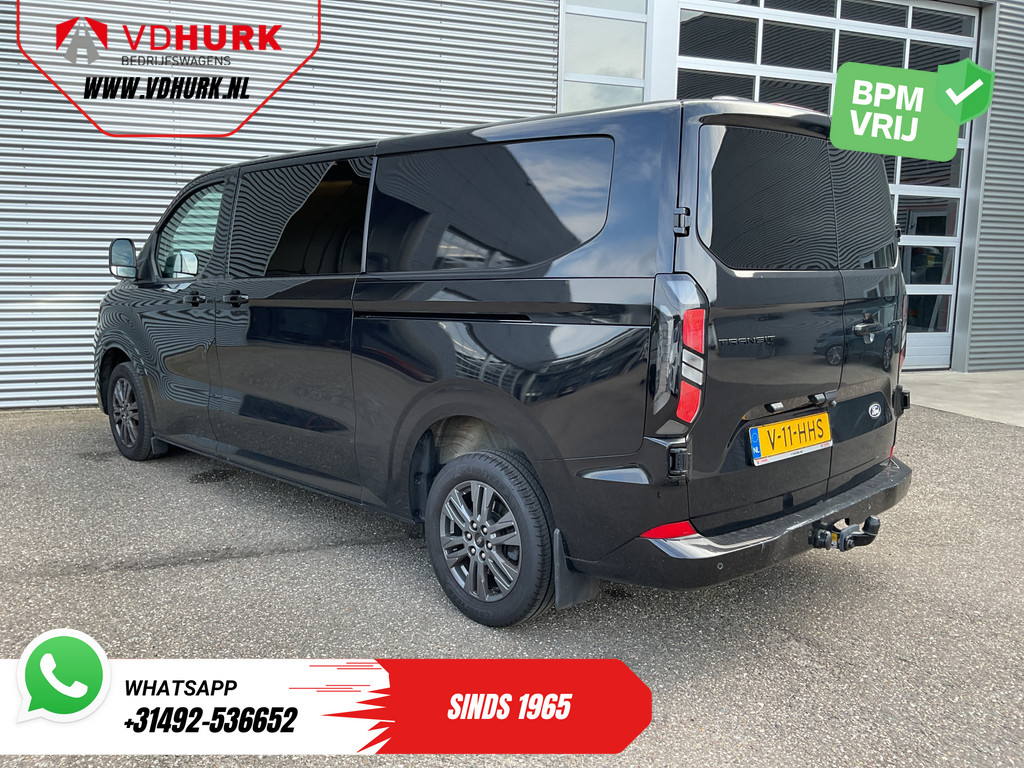 Ford Transit Custom Bestelbus 2.0 TDCI 170 pk Aut. L2 LED/ Adapt.Cruise/ 2x Schuifdeur/ Carplay/ Stoelverw./ Stuurverw./ Navi/ Climate/ Camera/ 17’LMV/ PDC/ T 1