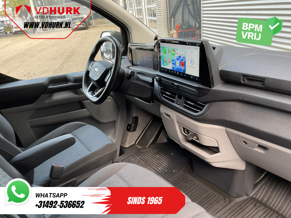 Ford Transit Custom Bestelbus 2.0 TDCI 170 pk Aut. L2 LED/ Adapt.Cruise/ 2x Schuifdeur/ Carplay/ Stoelverw./ Stuurverw./ Navi/ Climate/ Camera/ 17’LMV/ PDC/ T 2