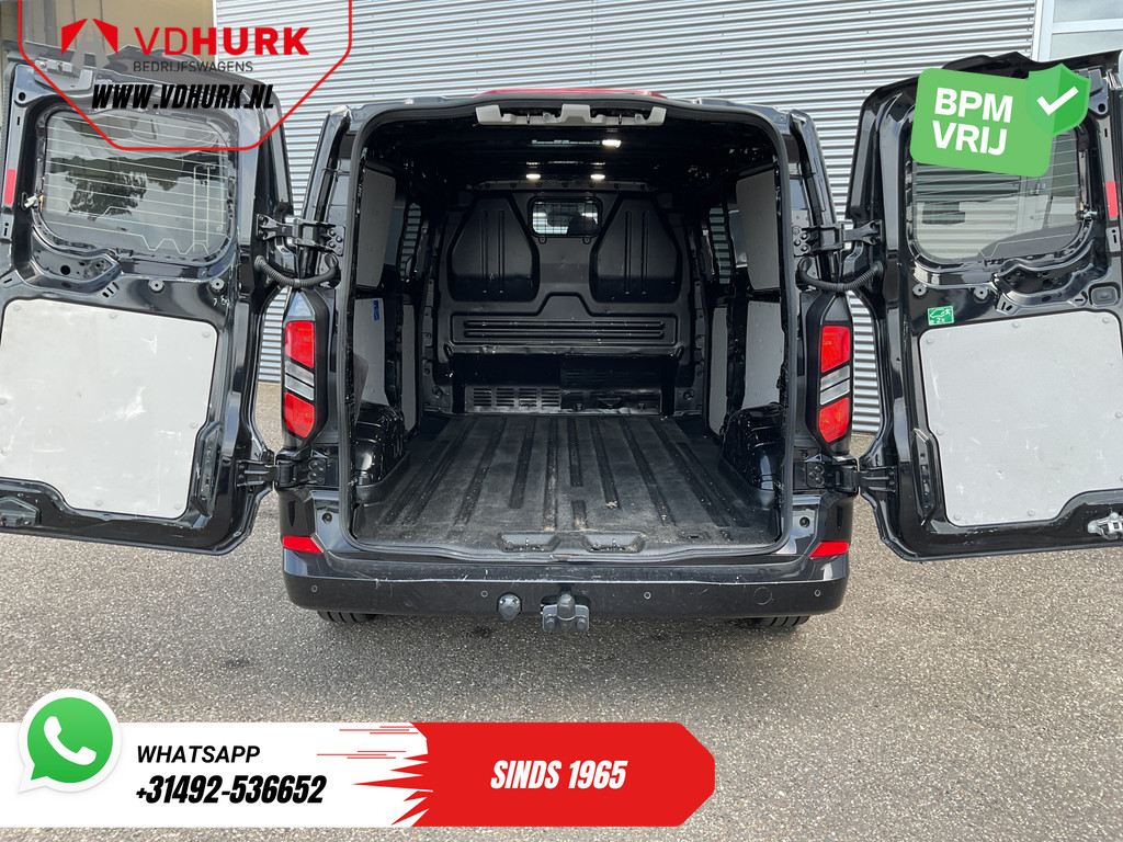 Ford Transit Custom Bestelbus 2.0 TDCI 170 pk Aut. L2 LED/ Adapt.Cruise/ 2x Schuifdeur/ Carplay/ Stoelverw./ Stuurverw./ Navi/ Climate/ Camera/ 17’LMV/ PDC/ T 4