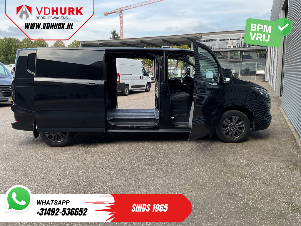 Ford Transit Custom Bestelbus 2.0 TDCI 170 pk Aut. L2 LED/ Adapt.Cruise/ 2x Schuifdeur/ Carplay/ Stoelverw./ Stuurverw./ Navi/ Climate/ Camera/ 17’LMV/ PDC/ T 5