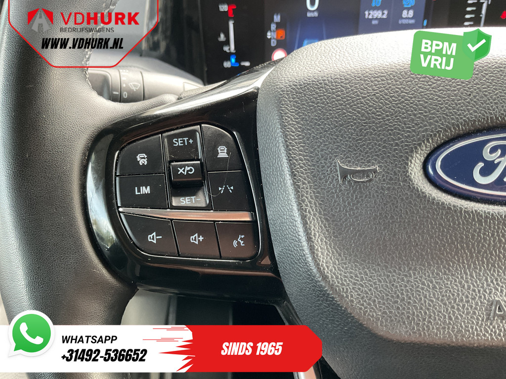 Ford Transit Custom Bestelbus 2.0 TDCI 170 pk Aut. L2 LED/ Adapt.Cruise/ 2x Schuifdeur/ Carplay/ Stoelverw./ Stuurverw./ Navi/ Climate/ Camera/ 17’LMV/ PDC/ T 7