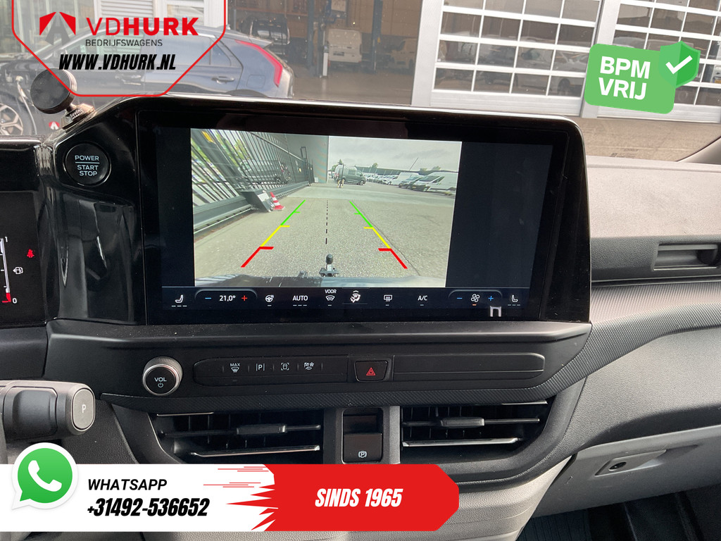 Ford Transit Custom Bestelbus 2.0 TDCI 170 pk Aut. L2 LED/ Adapt.Cruise/ 2x Schuifdeur/ Carplay/ Stoelverw./ Stuurverw./ Navi/ Climate/ Camera/ 17’LMV/ PDC/ T 9
