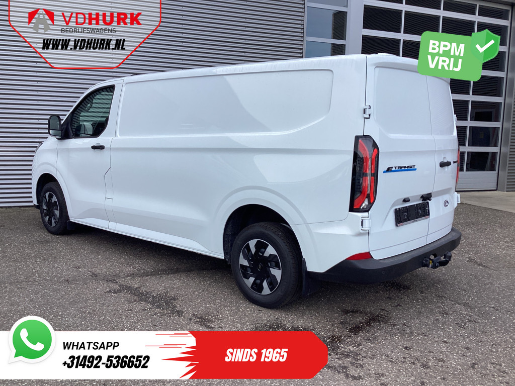 Ford E-Transit Custom Bestelbus L2 Trend 71 kWh 370 km WLTP LED/ 2.3t Trekverm./ Standkachel/ Stoelverw./ Carplay/ Camera/ PDC/ Climate/ Trekhaak 1