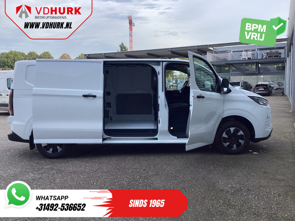 Ford E-Transit Custom Bestelbus L2 Trend 71 kWh 370 km WLTP LED/ 2.3t Trekverm./ Standkachel/ Stoelverw./ Carplay/ Camera/ PDC/ Climate/ Trekhaak 4