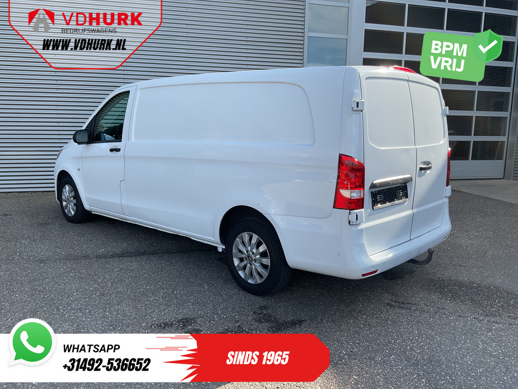 Mercedes-Benz Vito Bestelbus 116 CDI Aut. L3 LED/ Carplay/ Standkachel/ Stoelverw./ Navi/ Camera/ Cruise/ 16’LMV/ PDC/ Trekhaak 1