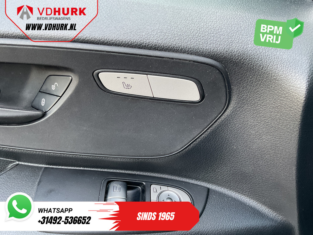 Mercedes-Benz Vito Bestelbus 116 CDI Aut. L3 LED/ Carplay/ Standkachel/ Stoelverw./ Navi/ Camera/ Cruise/ 16’LMV/ PDC/ Trekhaak 13