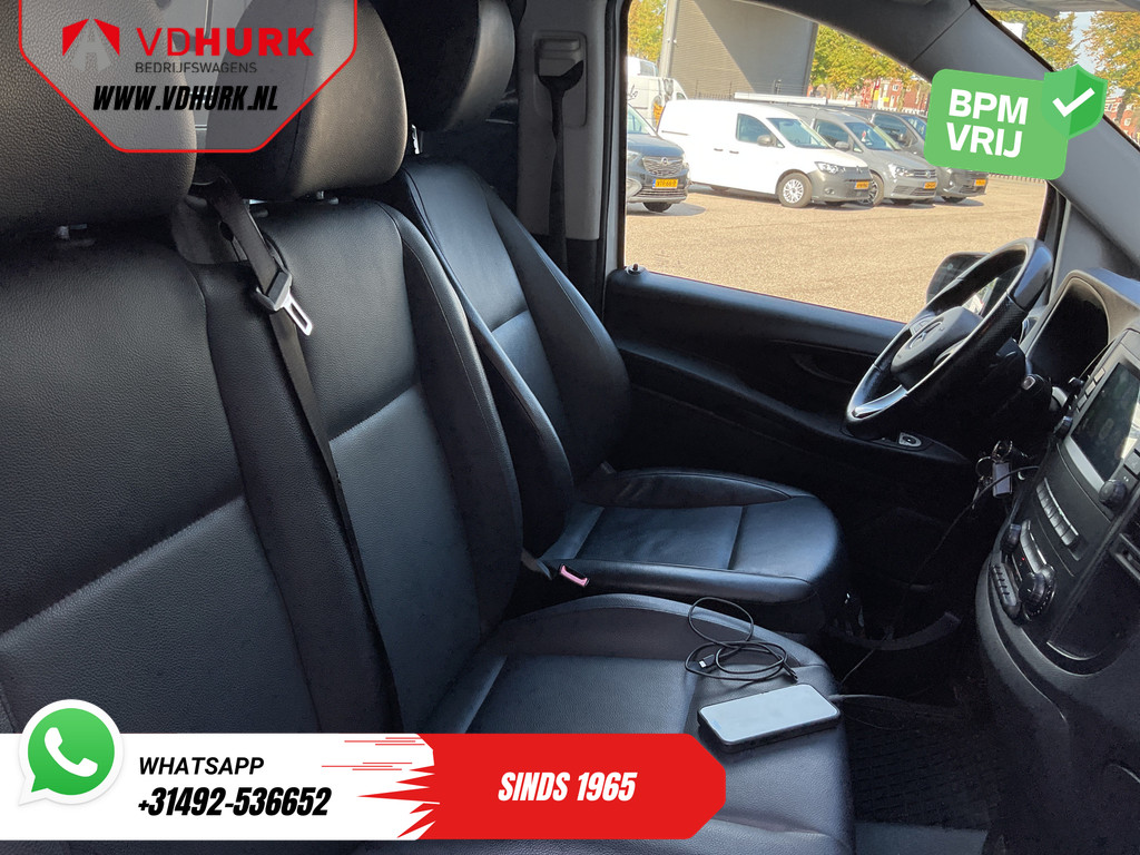Mercedes-Benz Vito Bestelbus 116 CDI Aut. L3 LED/ Carplay/ Standkachel/ Stoelverw./ Navi/ Camera/ Cruise/ 16’LMV/ PDC/ Trekhaak 9