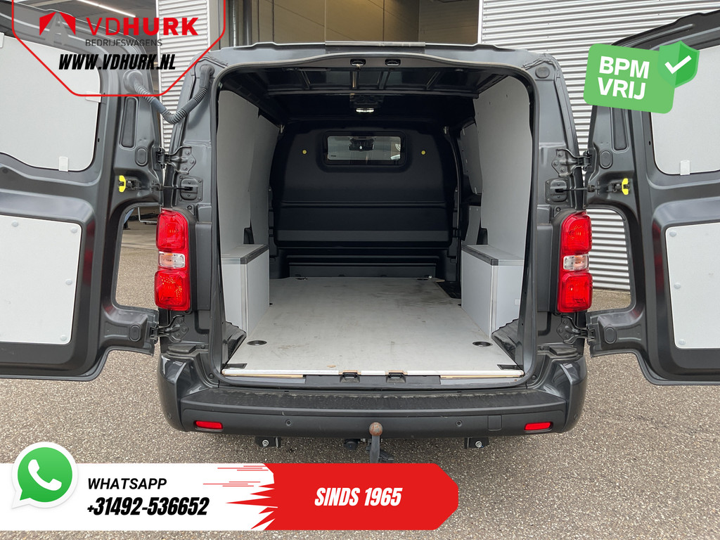 Citroën Jumpy Bestelbus 2.0 HDI 145 pk L3 LED/ Carplay/ Stoelverw./ Stuurverw./ Virtual Cockpit/ Navi/ Keyless/ Climate/ Camera/ Cruise/ 17’LMV/ PDC/ Tr 4