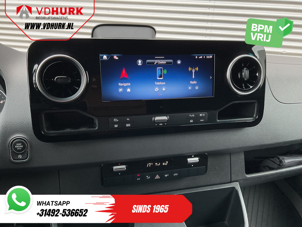Mercedes-Benz Sprinter Bestelbus 317 1.9 CDI L2H2 Aut. LED/ 270Gr.Deuren/ Stoelverw./ Navi/ Airco/ Camera/ Cruise/ PDC/ 13