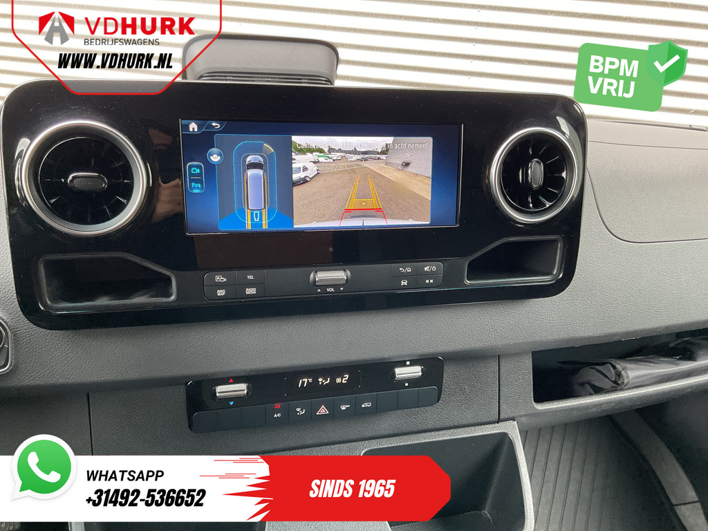 Mercedes-Benz Sprinter Bestelbus 317 1.9 CDI L2H2 Aut. LED/ 270Gr.Deuren/ Stoelverw./ Navi/ Airco/ Camera/ Cruise/ PDC/ 14