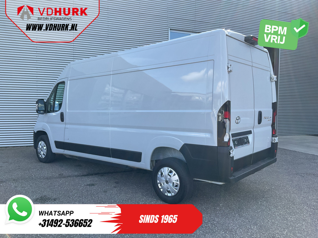 Toyota e-ProAce Max Bestelbus L3H2 110 kWh 425 km WLTP LED/ Snellader/ Carplay/ 270Gr.Deuren/ Virtual Cockpit/ Navi/ Climate/ Camera/ Cruise/ PDC 1