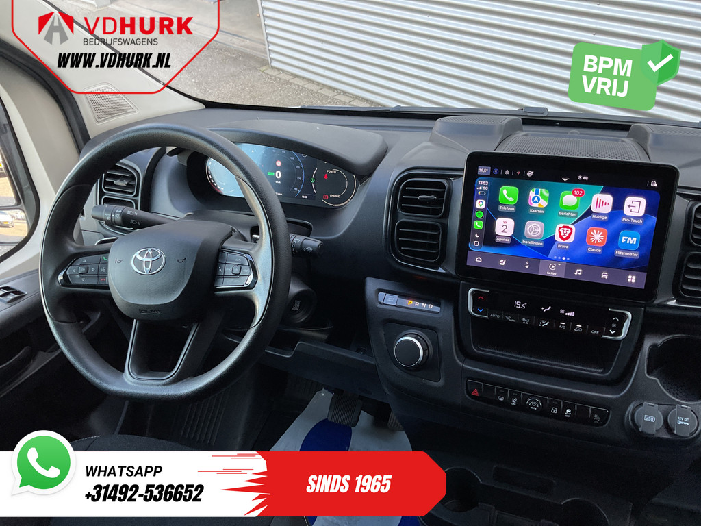 Toyota e-ProAce Max Bestelbus L3H2 110 kWh 425 km WLTP LED/ Snellader/ Carplay/ 270Gr.Deuren/ Virtual Cockpit/ Navi/ Climate/ Camera/ Cruise/ PDC 11