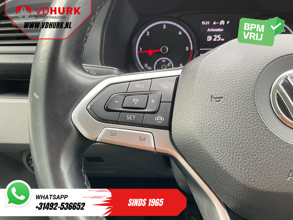 Volkswagen Transporter Bestelbus 2.0 TDI 150 pk DSG Aut. L2 LED/ Adapt.Cruise/ Carplay/ Stoelverw./ Navi/ Airco/ 16’LMV/ PDC/ Trekhaak 13