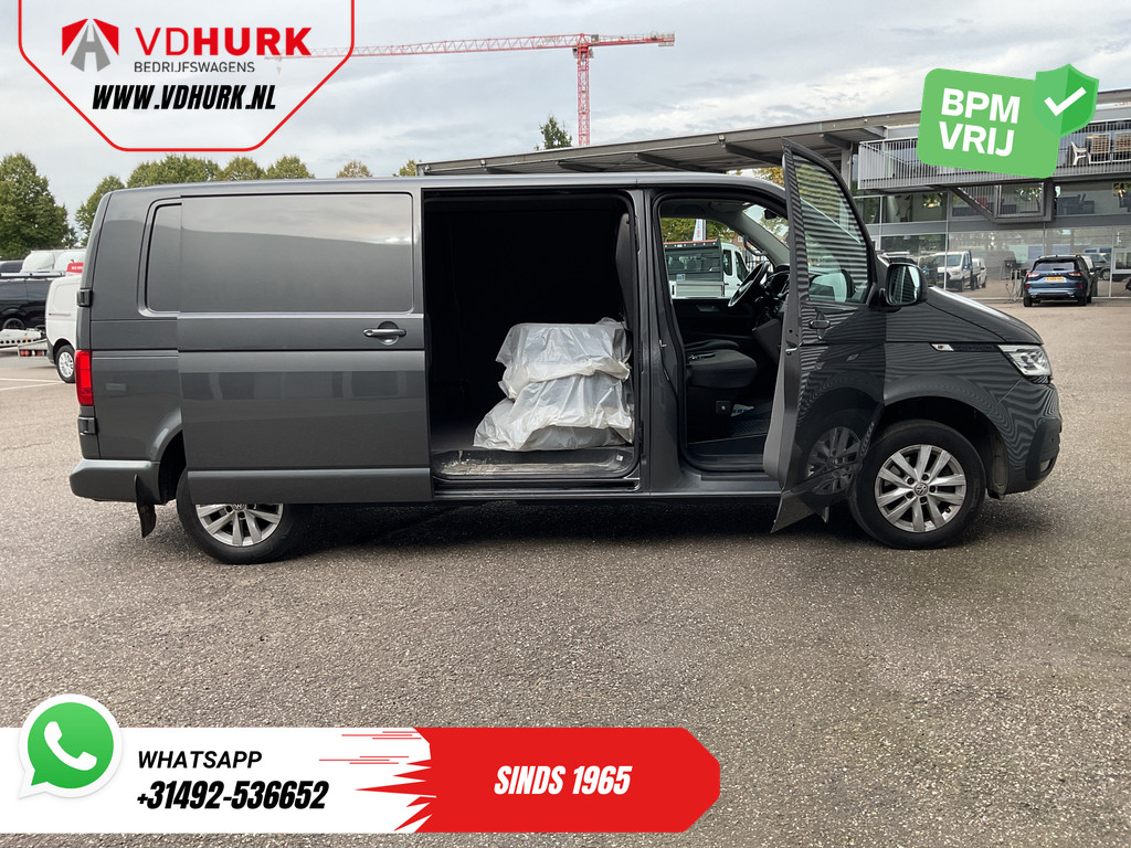 Volkswagen Transporter Bestelbus 2.0 TDI 150 pk DSG Aut. L2 LED/ Adapt.Cruise/ Carplay/ Stoelverw./ Navi/ Airco/ 16’LMV/ PDC/ Trekhaak 6