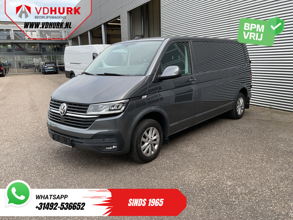 Volkswagen Transporter Bestelbus 2.0 TDI 150 pk DSG Aut. L2 LED/ Adapt.Cruise/ Carplay/ Stoelverw./ Navi/ Airco/ 16’LMV/ PDC/ Trekhaak 8