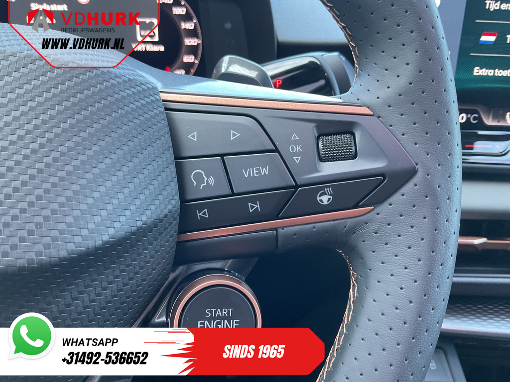 CUPRA Terramar SUV 1.5 TSI e-Hybrid 272 pk VZ Limited Pano/ Head-up/ Sennheiser/ 360 Camera/ Matrix/ Snellader/ Elek.klep/ Elek.Trekhaak/ Memory/ S 18