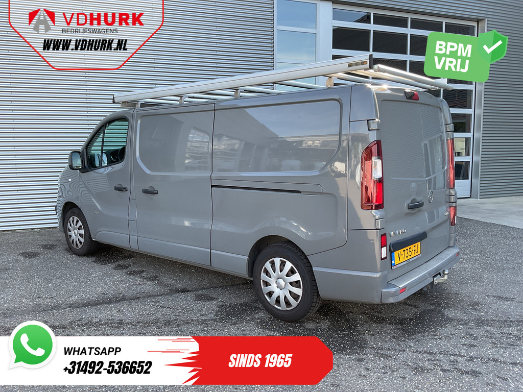 Opel Vivaro Bestelbus 1.6 CDTI 125 pk L2 EXPORT Euro 6/ 2x Schuifdeur/ Navi/ Camera/ Cruise/ Imperiaal/ PDC/ Trekhaak 1