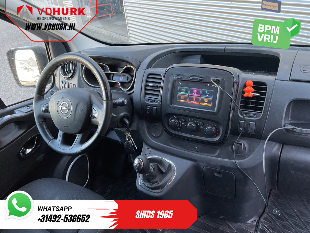 Opel Vivaro Bestelbus 1.6 CDTI 125 pk L2 EXPORT Euro 6/ 2x Schuifdeur/ Navi/ Camera/ Cruise/ Imperiaal/ PDC/ Trekhaak 11
