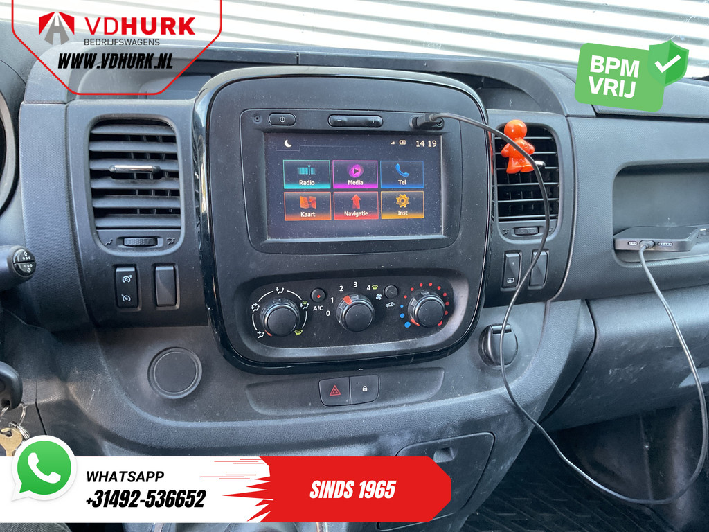 Opel Vivaro Bestelbus 1.6 CDTI 125 pk L2 EXPORT Euro 6/ 2x Schuifdeur/ Navi/ Camera/ Cruise/ Imperiaal/ PDC/ Trekhaak 12