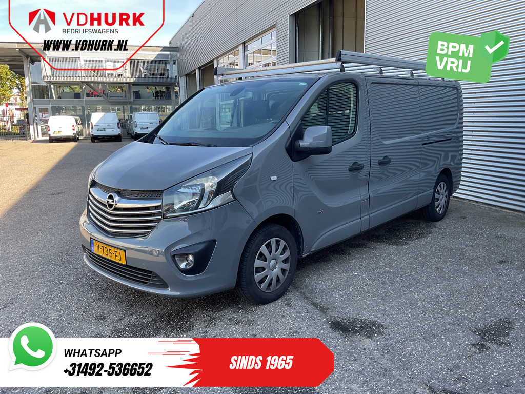 Opel Vivaro Bestelbus 1.6 CDTI 125 pk L2 EXPORT Euro 6/ 2x Schuifdeur/ Navi/ Camera/ Cruise/ Imperiaal/ PDC/ Trekhaak 7