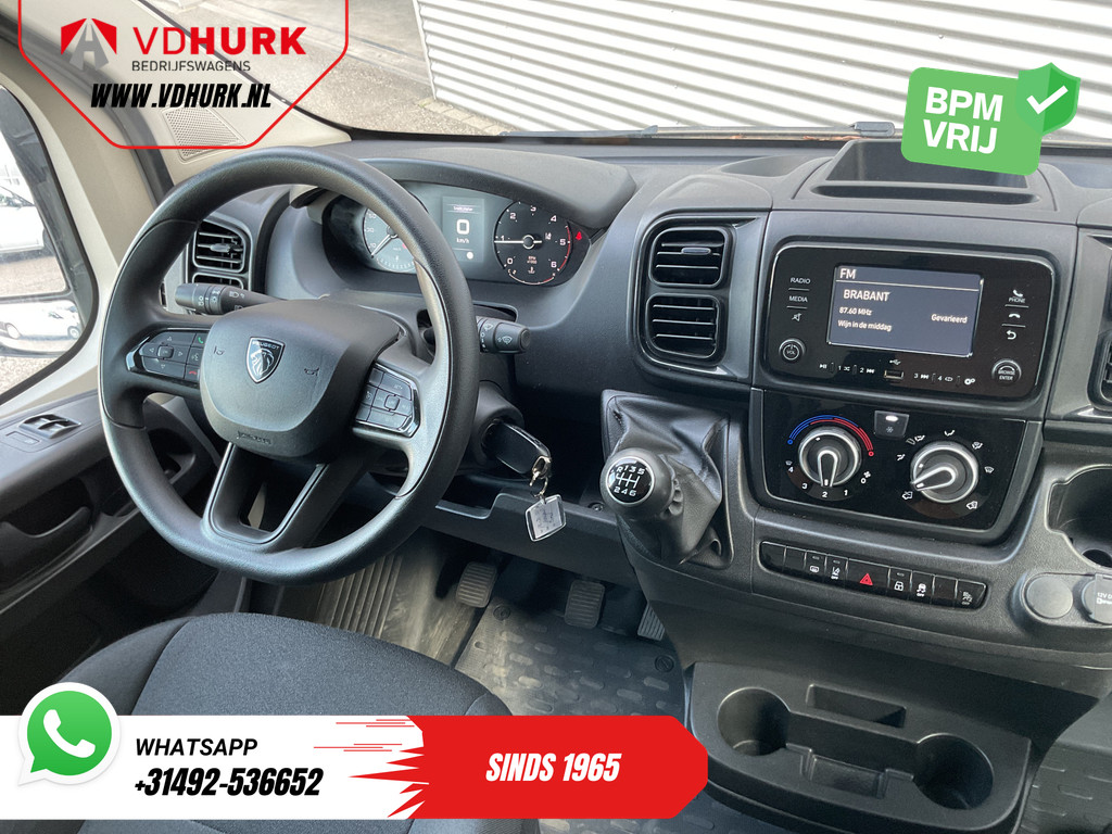 Peugeot Boxer Bestelbus 2.2 HDi 140 pk L2H2 270Gr.Deuren/ Camera/ PDC/ DAB/ Cruise/ Airco 11