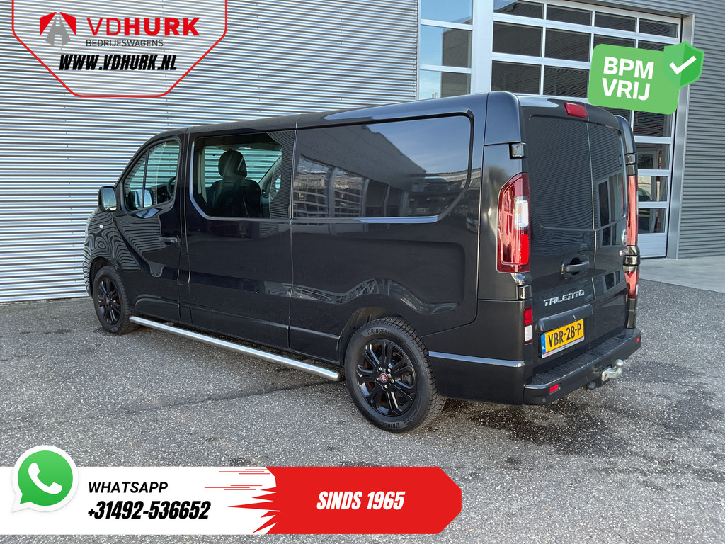 Fiat Talento Bestelbus 1.6 MJ L2 125 pk DC Dubbel Cabine APK-08-27'/ Airco/ Cruise/ 17'LMV/ PDC/ Sidebars/ Trekhaak 1