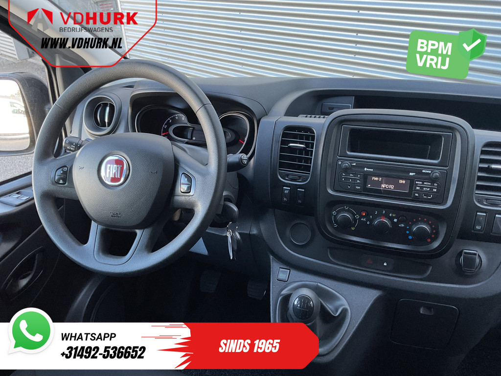 Fiat Talento Bestelbus 1.6 MJ L2 125 pk DC Dubbel Cabine APK-08-27'/ Airco/ Cruise/ 17'LMV/ PDC/ Sidebars/ Trekhaak 12
