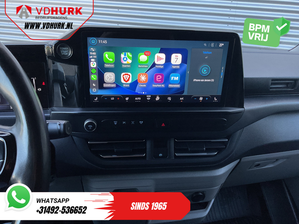 Ford Transit Custom Bestelbus 2.0 TDCI 170 pk Aut. L2 LED/ Adapt.Cruise/ Standkachel/ 2x Schuifdeur/ Carplay/ Stoelverw./ Stuurverw./ Navi/ Climate/ Camera/ 1 13