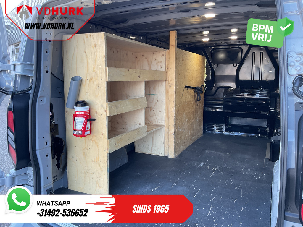 Ford Transit Custom Bestelbus 2.0 TDCI 170 pk Aut. L2 LED/ Adapt.Cruise/ Standkachel/ 2x Schuifdeur/ Carplay/ Stoelverw./ Stuurverw./ Navi/ Climate/ Camera/ 1 5