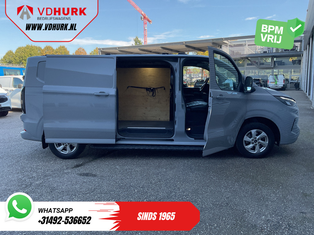 Ford Transit Custom Bestelbus 2.0 TDCI 170 pk Aut. L2 LED/ Adapt.Cruise/ Standkachel/ 2x Schuifdeur/ Carplay/ Stoelverw./ Stuurverw./ Navi/ Climate/ Camera/ 1 6