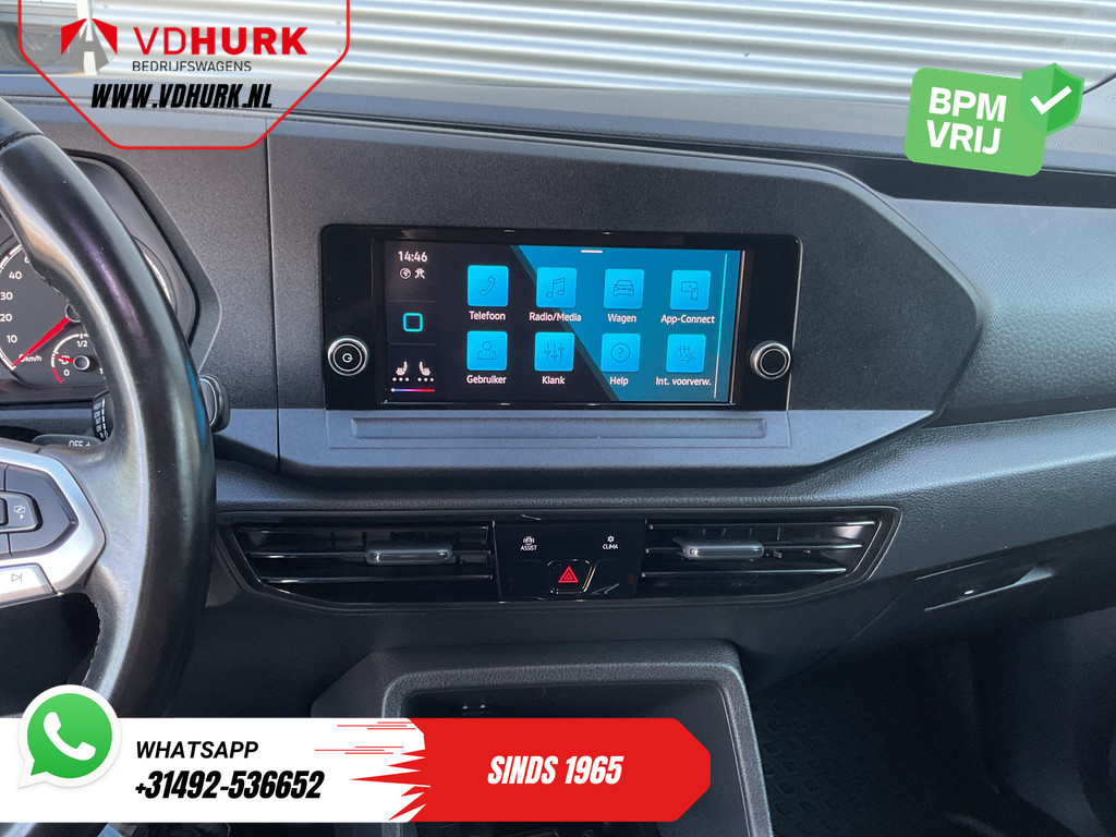 Volkswagen Caddy Cargo Bestelbus 2.0 TDI 125 pk DSG Aut. LED/ 2x Schuifdeur/ Standkachel/ Stoelverw./ Airco/ Camera/ Cruise/ PDC/ Trekhaak 12