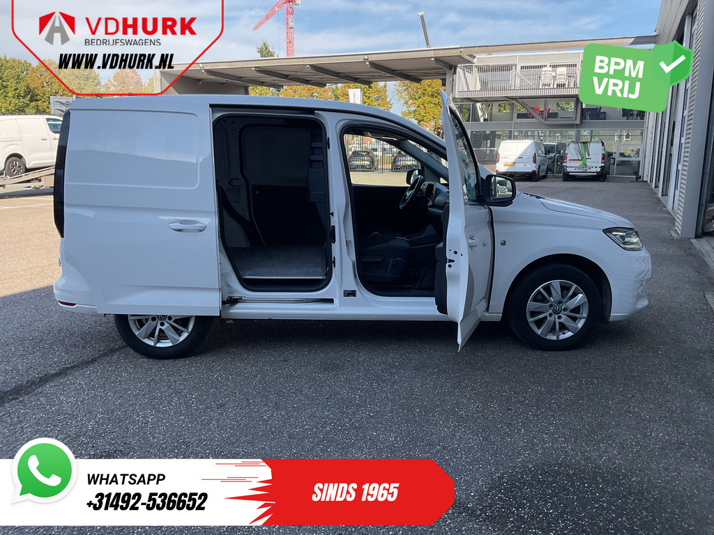 Volkswagen Caddy Cargo Bestelbus 2.0 TDI 125 pk DSG Aut. LED/ 2x Schuifdeur/ Standkachel/ Stoelverw./ Airco/ Camera/ Cruise/ PDC/ Trekhaak 5